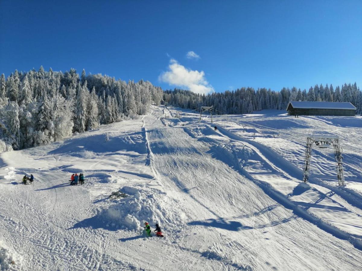 Kleine Ferienwohnung Am Rande Der Wildnis Sibratsgfäll Kültér fotó